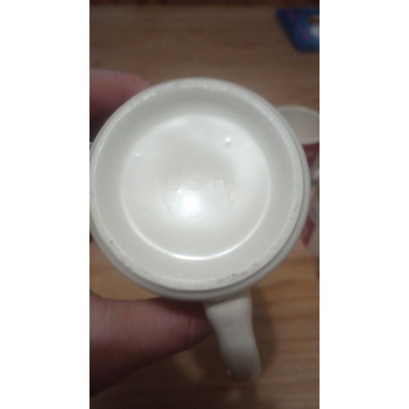 Vintage Carnation Hot Cocoa Mugs Set 3 Coffee Cups Collectible Made In The USA - Picture 6 of 7